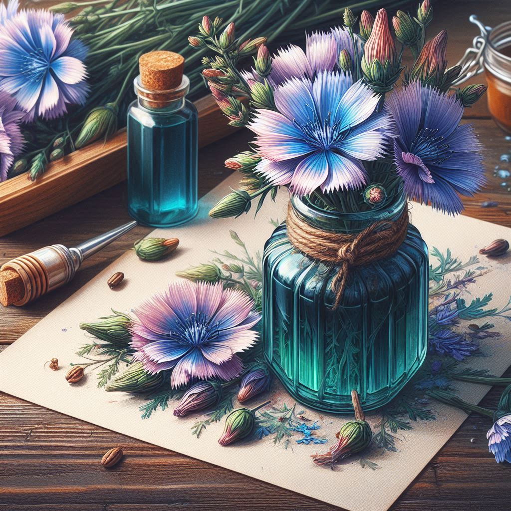 عرقیات گیاهی عرق کاسنی خالص
