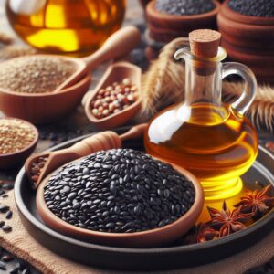 دوسین و روغن سیاه دانه برای تقویت قوای جنسی مردان